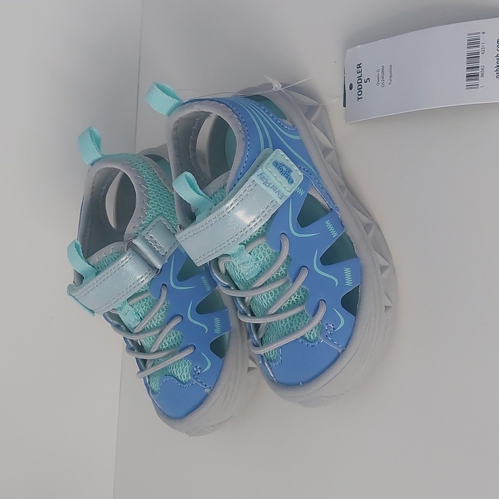 oshkosh B' gosh ower toddler Girls sandals size 5M